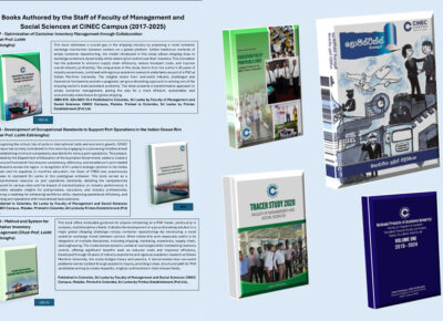Books Authored by Professor Lalith Edirisinghe (2017-2025)